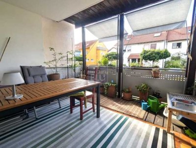 Gepflegt, großzügig, Süd-Balkon, Garage und Stellplatz.......