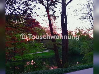 Tauschwohnung: Große Wohnung mit Blick auf die Wallanlagen