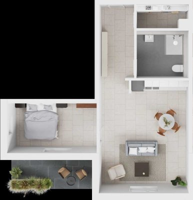 Neubau ! seniorengerechte Wohnung mit Gartenanteil