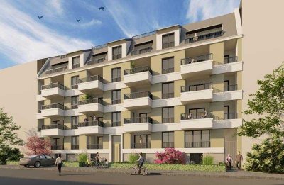 Exklusiver Neubau in Gohlis-Mitte! 2-Zimmerwohnung mit Loggia !