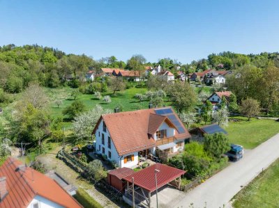 Ruhig gelegene Doppelhaushälfte in Mundraching mit Lechblick!