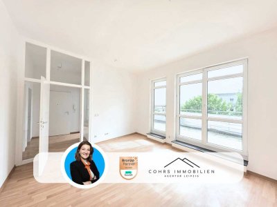 4,1% + Bezugsfrei + 24m² Dachterasse + Tiefg. + 2-Raum-Sonnenwohnung im Wohnpark “Am Wasserturm”