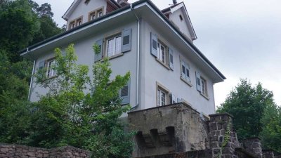 Exklusiv sanierte 4-Zimmer-Wohnung in herrschaftlicher Villa mit parkähnlichem Grundstück