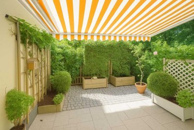 Lichtdurchflutete 2-Zimmer-Gartenwohnung mit Hobbyraum in Unterhaching – Direkt vom Eigentümer