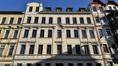 "Charmante 3-Zimmer-Dachgeschosswohnung mit sonniger Loggia und klassischem Wohlfühlcharakter"