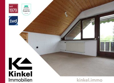 Lichtdurchflutete 3-Zimmer-Dachgeschosswohnung mit traumhaftem Ausblick