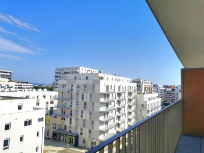 2-Zimmer Neubau Mietwohnung mit Loggia in zentraler Lage nähe U1!