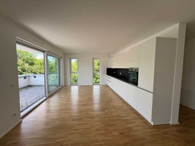 Penthouse mit Blick ins Grüne