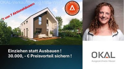 OFFEN GESTALTET, KLAR GEFORMT - einzugsfertig mit Einbauküche, auf Keller