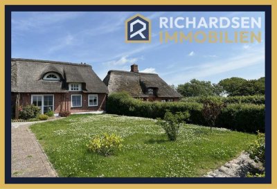 Hideaway am Deich! Gemütliche Doppelhaushälfte unter Reet direkt am Nordseedeich