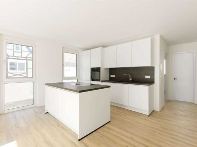 Neubau-KfW 55 EE Erstbezug: Barrierefreie Erdgeschosswohnung mit moderner Ausstattung & Stellplatz