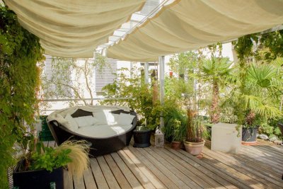 INDUSTRIAL-LOFT in ehemaliger KLAVIERFABRIK - 2. Stock mit DACH-GARTEN - RUHIGE LAGE - BARRIEREFREI