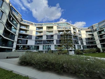 Modernes Design und Loft-Atmosphäre: DG-Wohnung mit TG-Stellplatz im Polygon Garden