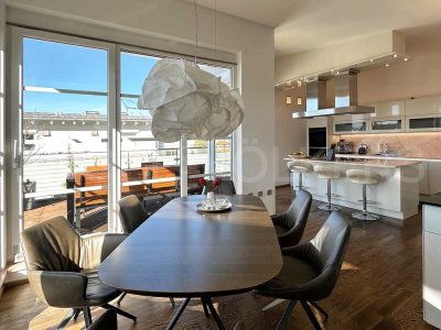 Modernes Leben über den Dächern - Exklusive Maisonette mit Dachterrasse