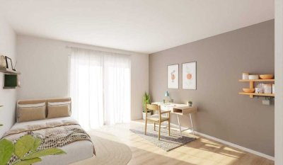 Möbliertes und barrierefreies Miniapartment im 1. Obergeschoss