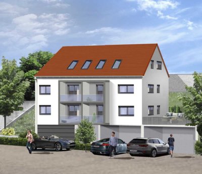 Neubau! "Großzügigen 4-Zimmer-Dachgeschosswohnung in Günzburg-Leinheim"