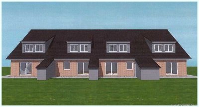 NEUBAU mit Luftwärmepumpe: Komfortables Reihen-Endhaus mit Westterrasse 10 Autominuten von Husum!