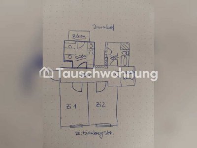 Tauschwohnung: Biete 2-Zi. Wohnung zentral am Bahnhof Mitte