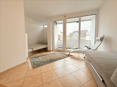 Bad Nauheim: Helle 1-Zimmer-Wohnung mit Loggia – zentrale Lage, gute Infrastruktur