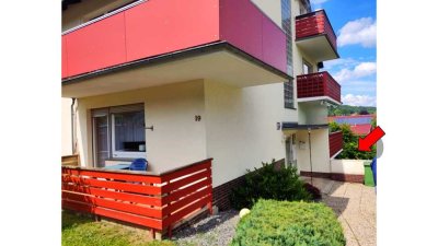 Freundliche und gepflegte 2-Raum-Souterrain-Wohnung mit Einbauküche in Bad Sachsa