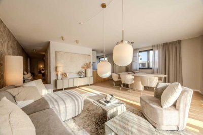 Großzügige Gartenwohnung mit 3,5 Zimmern und eindrucksvoller Deckenhöhe von 4 m