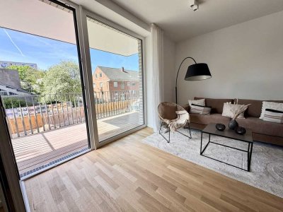 Exklusive 3-Zimmer-Neubauwohnung in Toplage, Südbalkon - nah der Hafencity