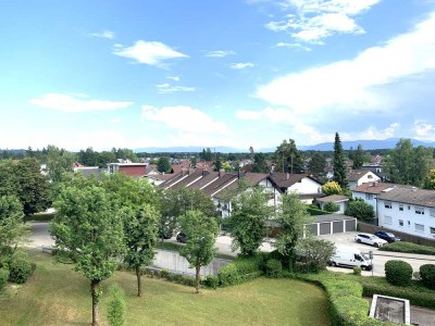 Gepflegte 3,5-Zi.-Whg. m. 2 Südbalkonen u. tollem Bergblick