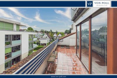 Zentrale Stadtwohnung mit Dachterrasse – 3 Zimmer, Aufzug & Stellplatz