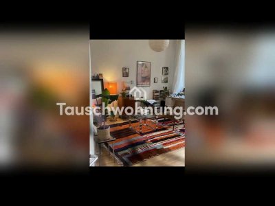 Tauschwohnung: Charmante Altbauwohnung mit hoher Decke und Balkon