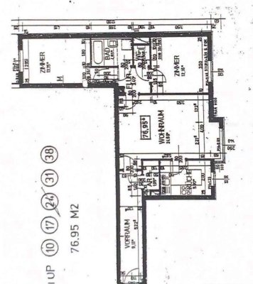 Neuwertige 3-Zimmer Wohnung mit Aufzug und Garage