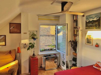 Helle, ruhige und gemütliche Wohnung 1,5 ZKB 45qm