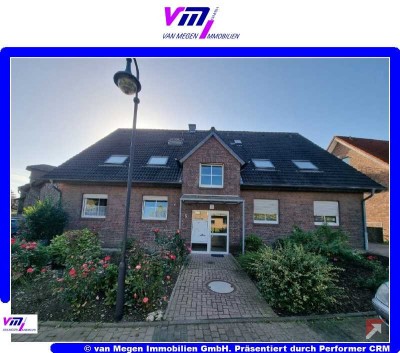 Gepflege 3- Zimmer Obergeschosswohnung mit Balkon in Zentrumsnähe von Straelen