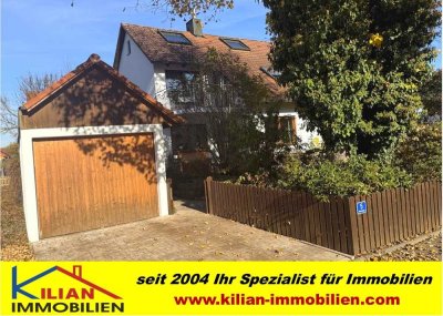 KILIAN IMMOBILIEN! RENOVIERTE DHH MIT 136 M² IN ROHRBACH! HOBBY IM UG MIT 32 M² *EBK *2 BÄDER*GARAGE