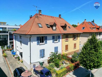 Schöne DHH in der Innenstadt Rheinfeldens mit 3 Stellplätzen und Freisitz!