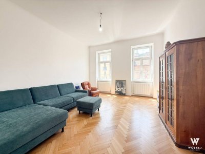 Erstbezug | 2-Zimmer-Altbauwohnung in ruhiger Seitengasse – 2025 frisch saniert mit Stil