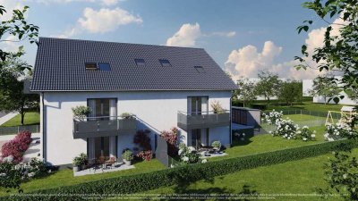 NB EBZ:  Sonnige 4 Zimmer-Gartenwohnung mit Südausrichtung in bester und ruhiger Lage in Türkenfeld