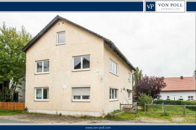 Zweifamilienhaus mit großem Grundstück