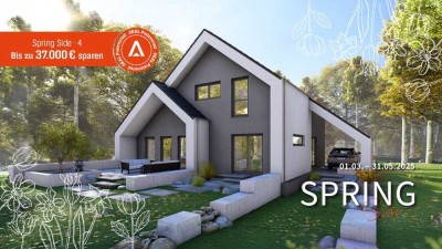 AKTION !! MODERNES WOHNEN MIT STIL UND KOMFORT - Malervorbereitet inkl. Grundstück