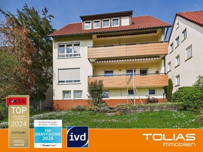 Attraktive Investitionsmöglichkeit: Dreifamilienhaus in ruhiger Lage von Fellbach-Oeffingen.