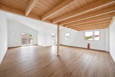 Galerie-Neubau-Wohnung mit traumhaftem Balkon