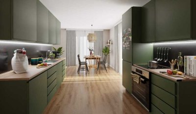 Moderne Ferienwohnung mit Balkon – Kapitalanlage im Effizienzhaus 55
