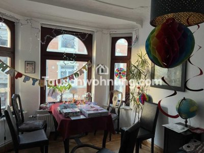 Tauschwohnung: 4 Zi. Altbau in Ottensen mit 2 kleinen Balkonen
