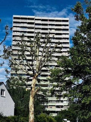 ETW in Hochheim – perfekter Panoramablick, Skyline inklusive