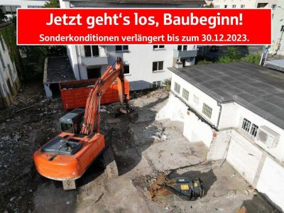 *** Teichhaus Carrée ***
Jetzt geht´s los, Baubeginn!