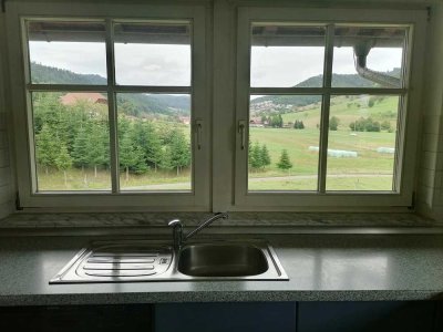 Gepflegte, ruhig gelegene 3-Zimmer-Wohnung mit Balkon und Einbauküche in Nordrach