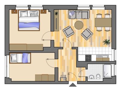 3-Zimmer-Wohnung in Gelsenkirchen Bismarck