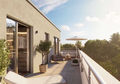 Wunderschönes 3,5-Zimmer-Penthouse mit großer Dachterrasse