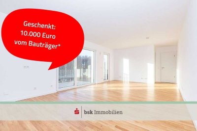 Effizient geschnitten: 4 Zimmer, EBK, Südbalkon & Stellplatz