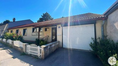 Großzügiger Bungalow mit Wintergarten und Garage im Herzen von Deutsch Wagram