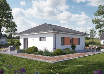 Topmoderner Bungalow: Barrierefreies Wohnen in stilvollem Ambiente
